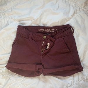 American eagle super stretch shorts